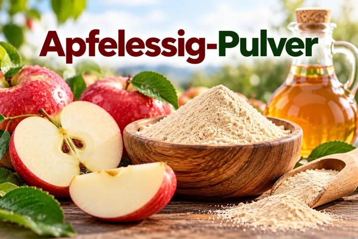 Apfelessig-Pulver